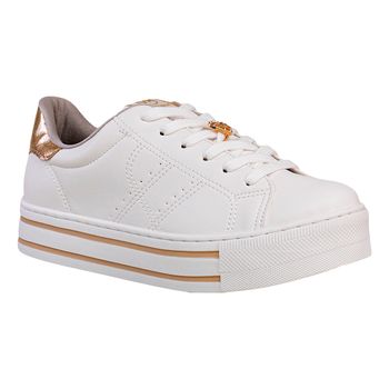 Tenis-Casual-Branco-e-Dourado-Solado-Listrado-|-Via-Marte-Tamanho--34---Cor--BRANCO-0